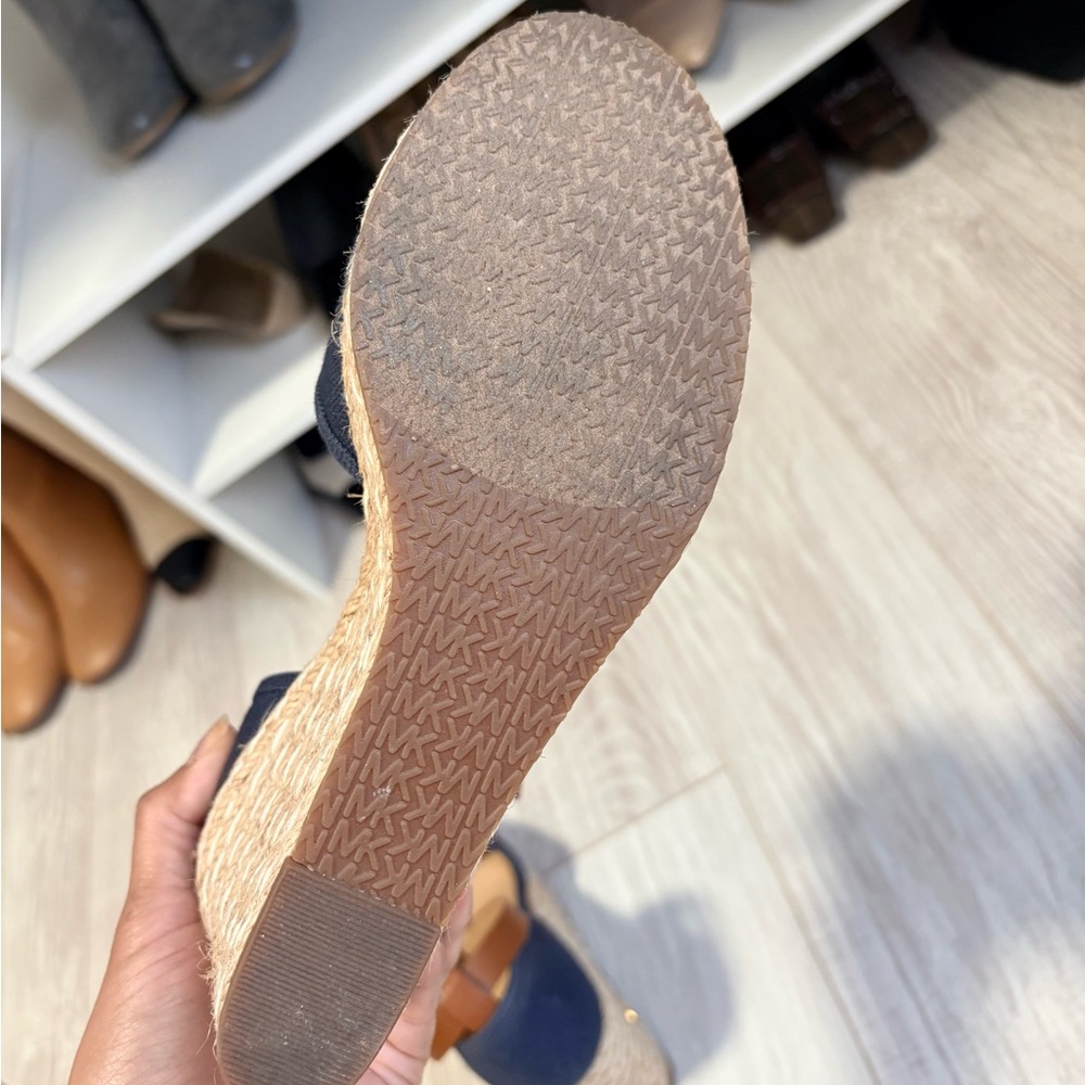 Michael Kors Espadrille Wedges with Rope Detail - Picture 5 of 5